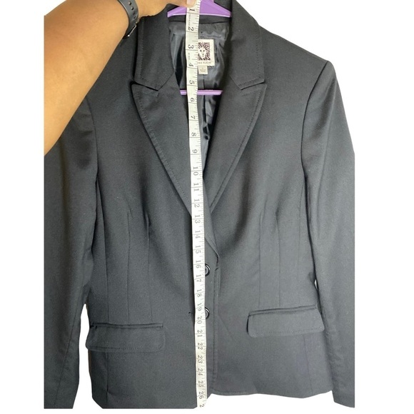 Anne Klein Two-Button Blazer - Picture 5 of 7
